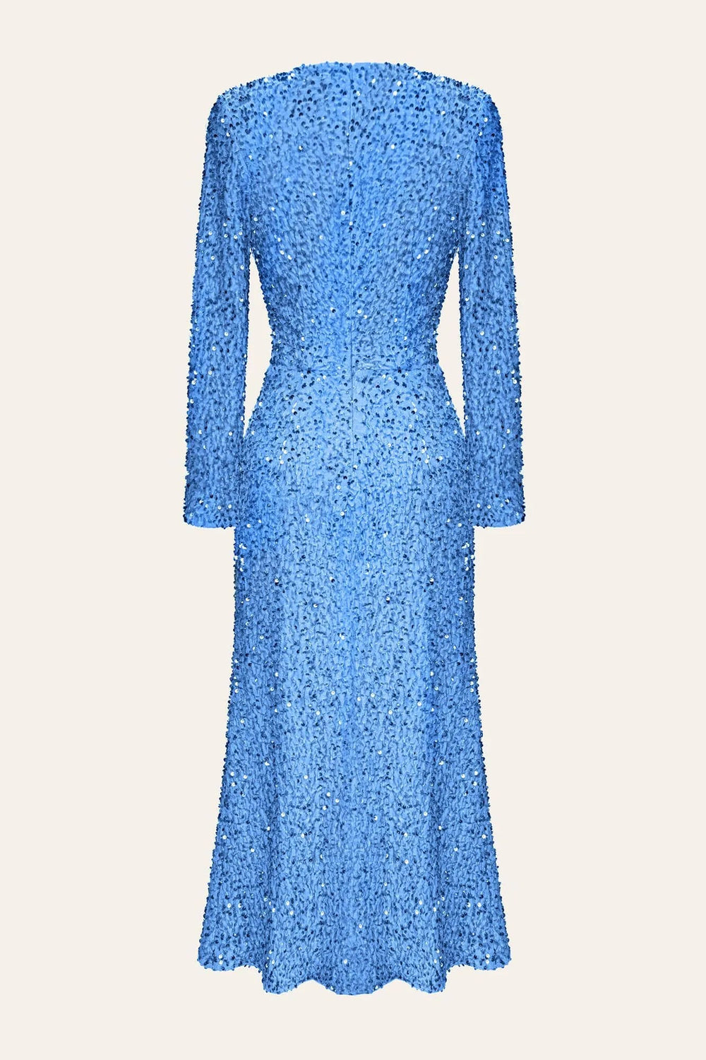 Long Sleeve Sequined Midi Maxi Dress Mssaz Desses