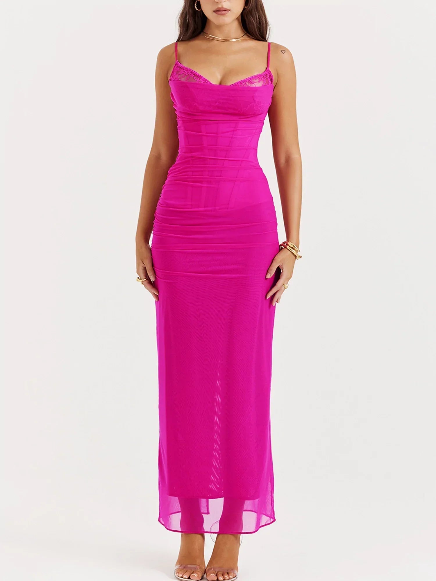 Maxi Dress Dreamscape red Dream Mssaz Desses