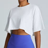 Yoga Short Sleeves Loose and Breathable Quick Drying T-shirts Mssza