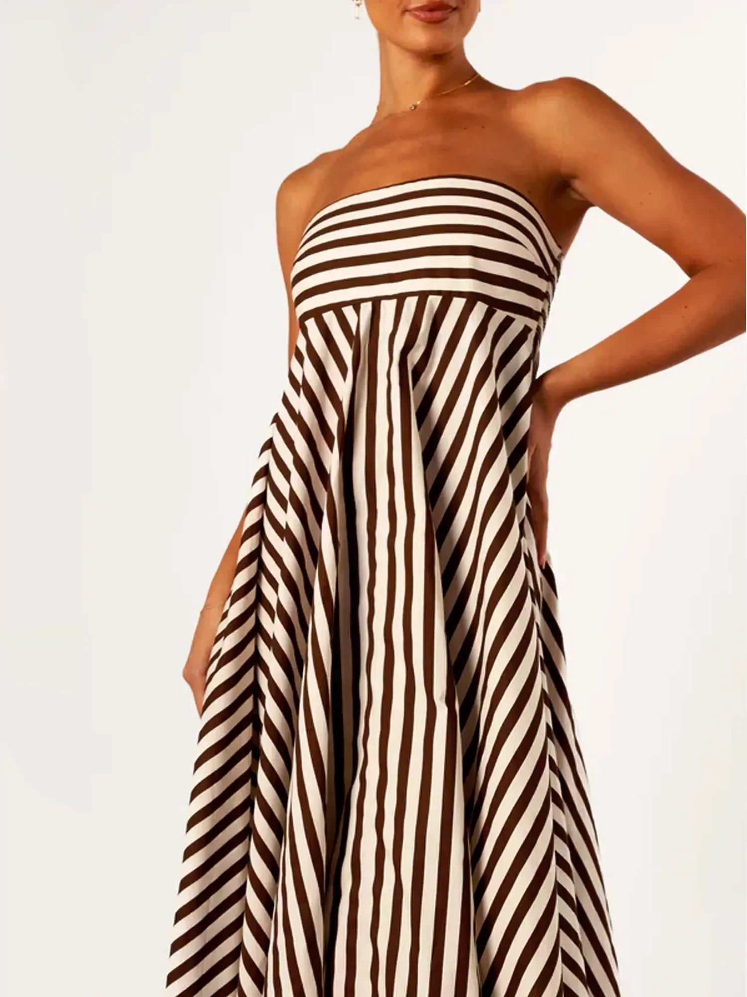 Nocturnal Charm Ruched Maxi Dress Mssaz Desses