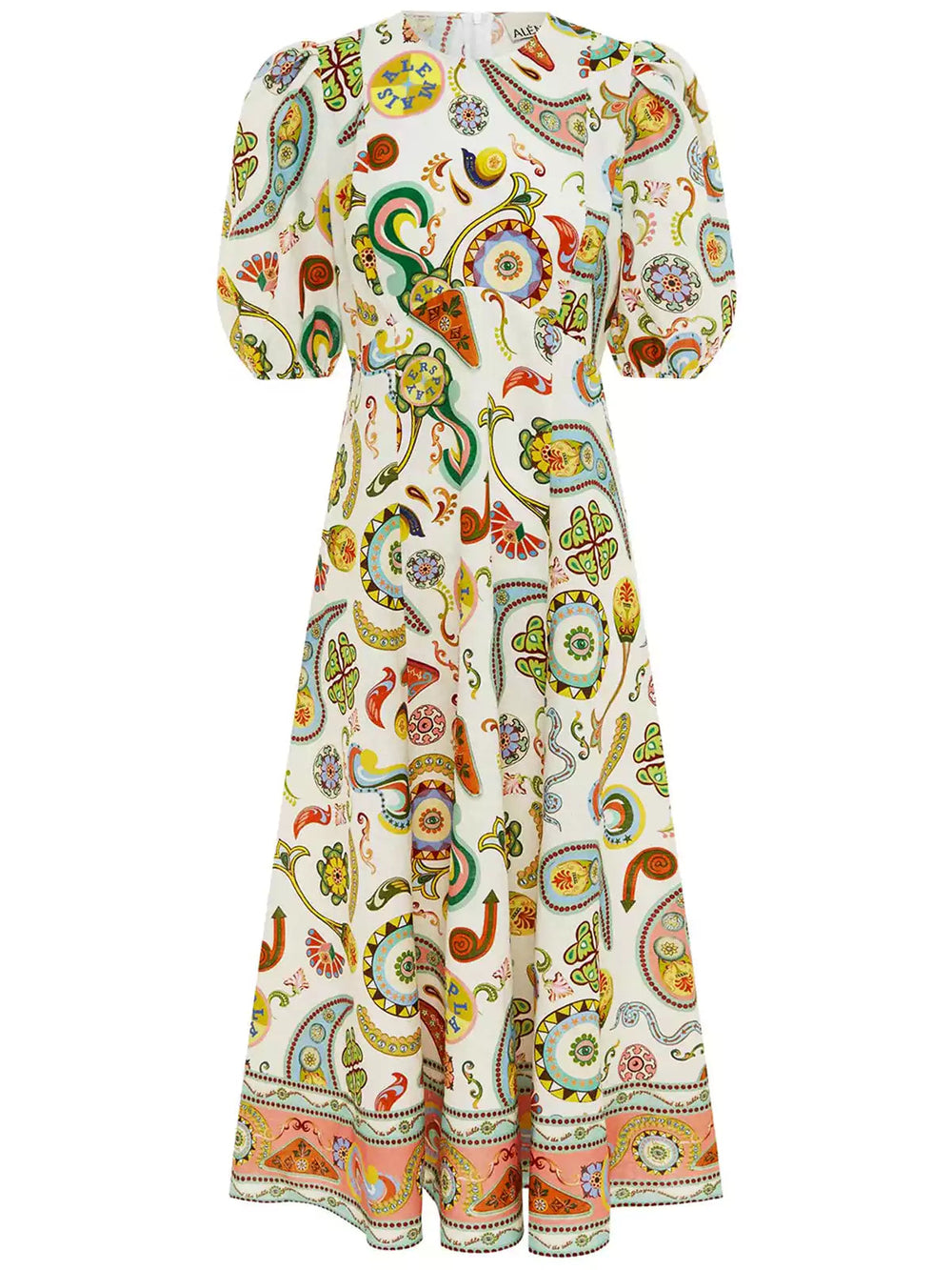 Arcade Dreams Printed Midi Dress Mssaz Desses