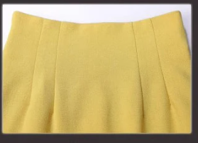 A-Line Hip High Waist One Step Professional Half Elegant Mini Skirts Mssza