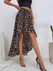 A Line Irregular High Waist Vintage Streetwear Beautiful Skirts Mssza