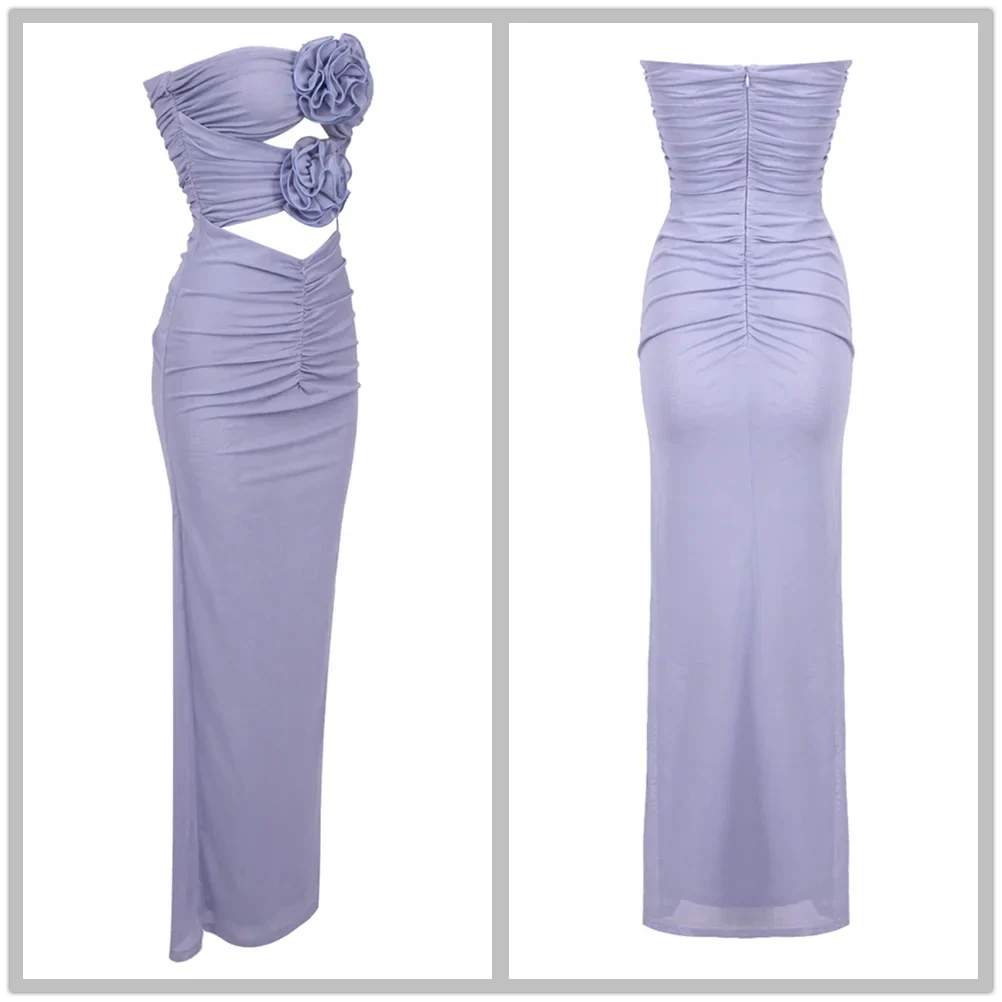 Floral Cutout Maxi Dress Mssaz Desses