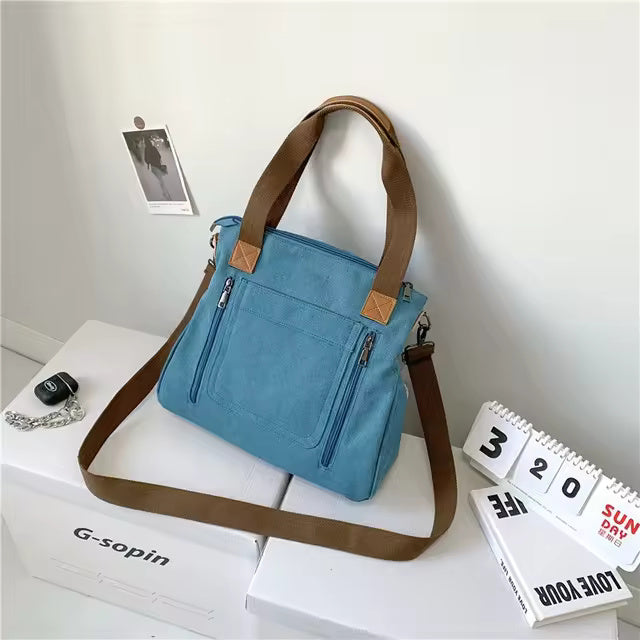 Canvas Multifunctional Outdoor Shoulder Bag Mssza