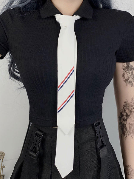 Academic Cotton Top Retro Tops Mssza