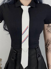 Academic Cotton Top Retro Tops Mssza