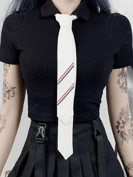 Academic Cotton Top Retro Tops Mssza