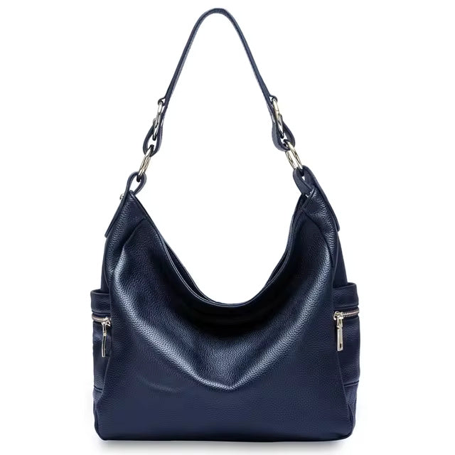 Elegant 100% Genuine Leather Large Capacity Shopper Bag Mssza