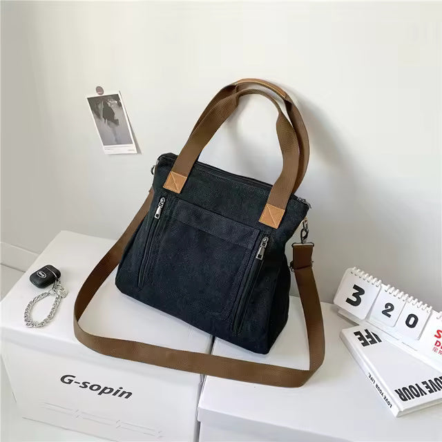 Canvas Multifunctional Outdoor Shoulder Bag Mssza