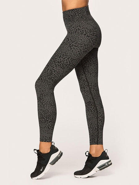 Activewear Clothing Cotton Leopard Yoga 2 Piece Set Mssza