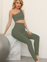 Activewear Yoga Clothing Nylon Sleeveless Workout Clothing Stretchy Mssza