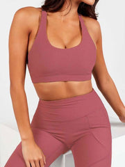Activewear Yoga Clothing Polyester Yoga 2 Piece Set Mssza