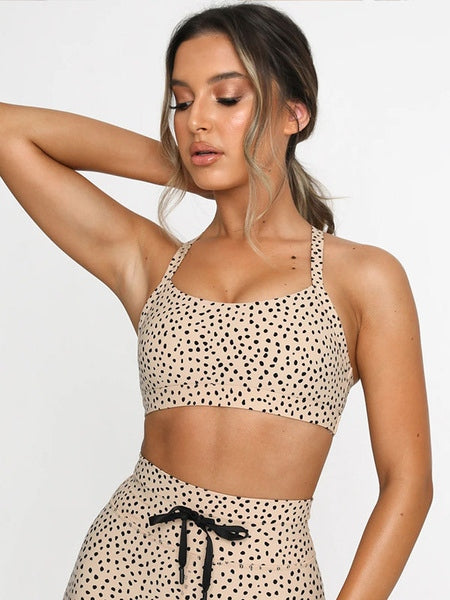 Activewear Yoga Polyester Workout Clothing Stretchy 2 Piece Set Mssza