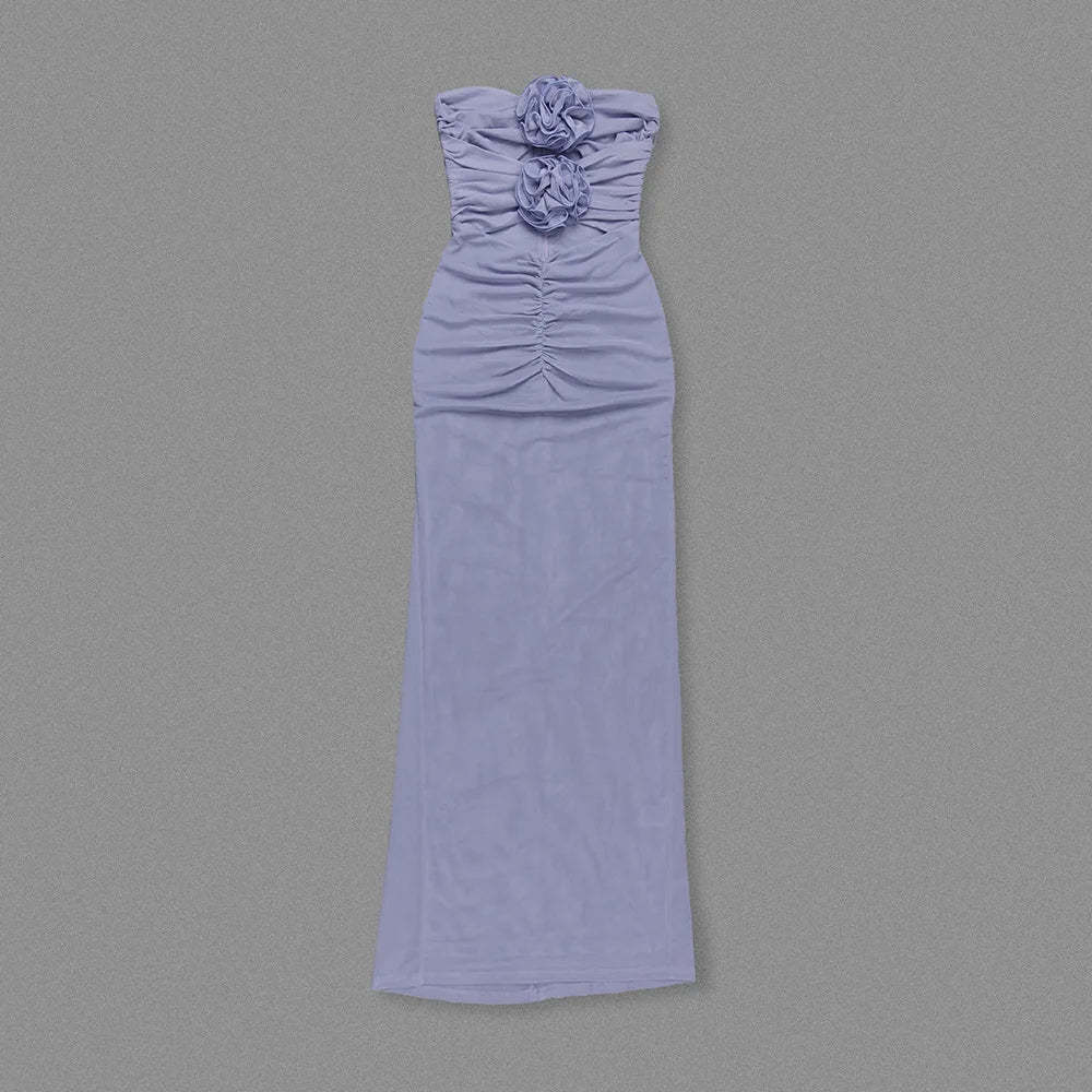 Floral Cutout Maxi Dress Mssaz Desses