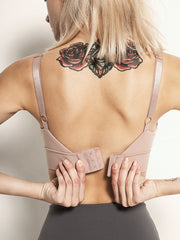 Adjustable Strap U Neck Cropped Yoga Tanks Mssza