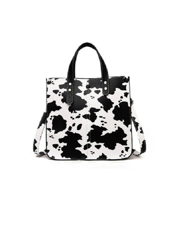 Animal Print Hand Bags With Wallet Mssza
