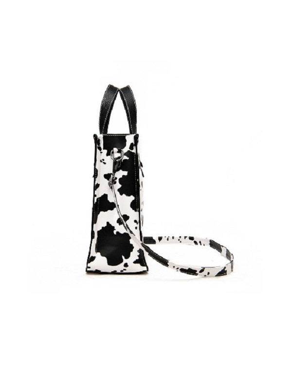 Animal Print Hand Bags With Wallet Mssza