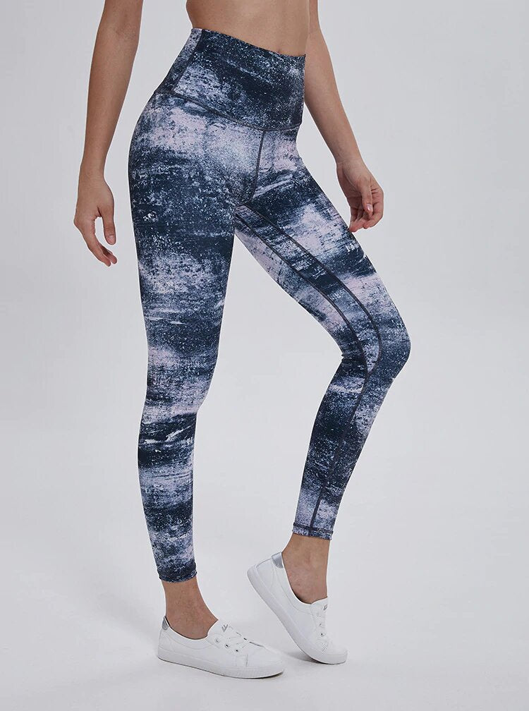 Anti-sweat New Print Gym Fitness Leggings Mssza