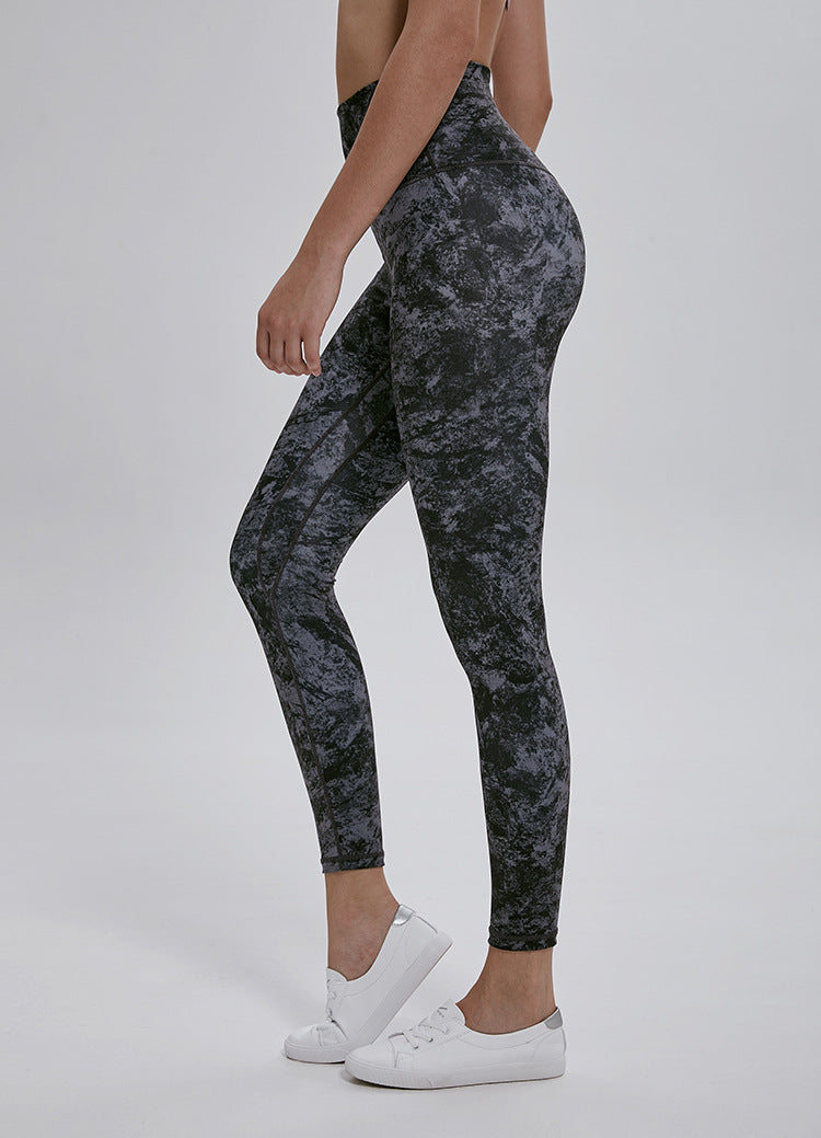 Anti-sweat New Print Gym Fitness Leggings Mssza
