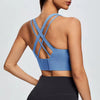 Back Closure High Impact Workout Sport Top Crop Fitness Wear For Yoga Gym Brassiere Bra Mssza