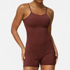 Backless Set Fitness Bodysuit Sports Siamese Sportswear Workout Jumpsuit One-piece Playsuit Yoga Suit Mssza