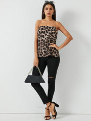 Backless Tube Tank Top Mssza