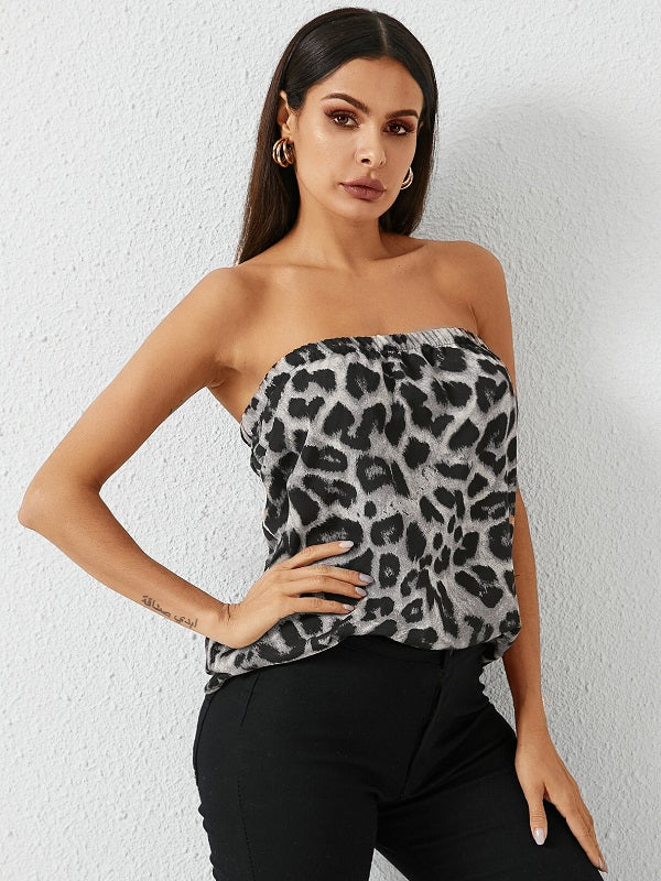 Backless Tube Tank Top Mssza
