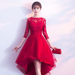 New Short Front Long Back Elegant Party Banquet Prom Dresses Mssaz Desses