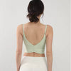 Beautiful Back Quick-dry Breathable Fixed Pad Sports Bra Mssza