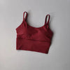 Beautiful Back Quick-dry Breathable Fixed Pad Sports Bra Mssza