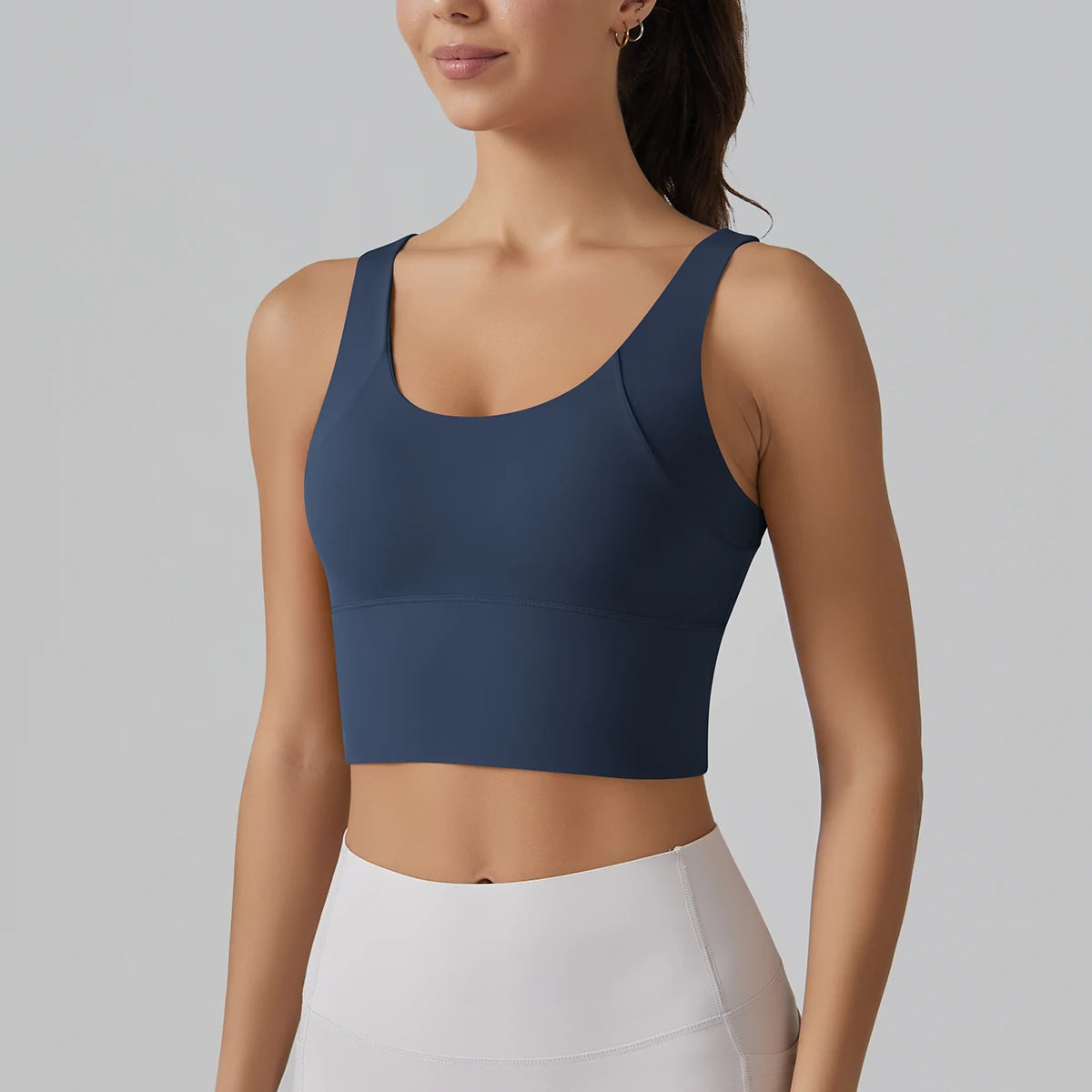 Beautiful Back Sports Running External Wear Training Fitness Yoga Tank Top Bra Mssza