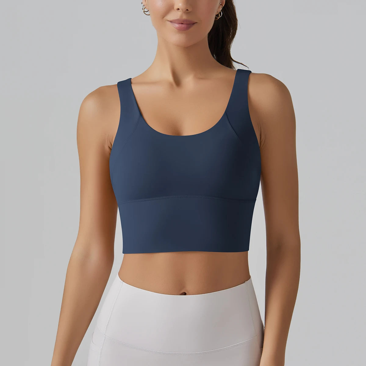 Beautiful Back Sports Running External Wear Training Fitness Yoga Tank Top Bra Mssza