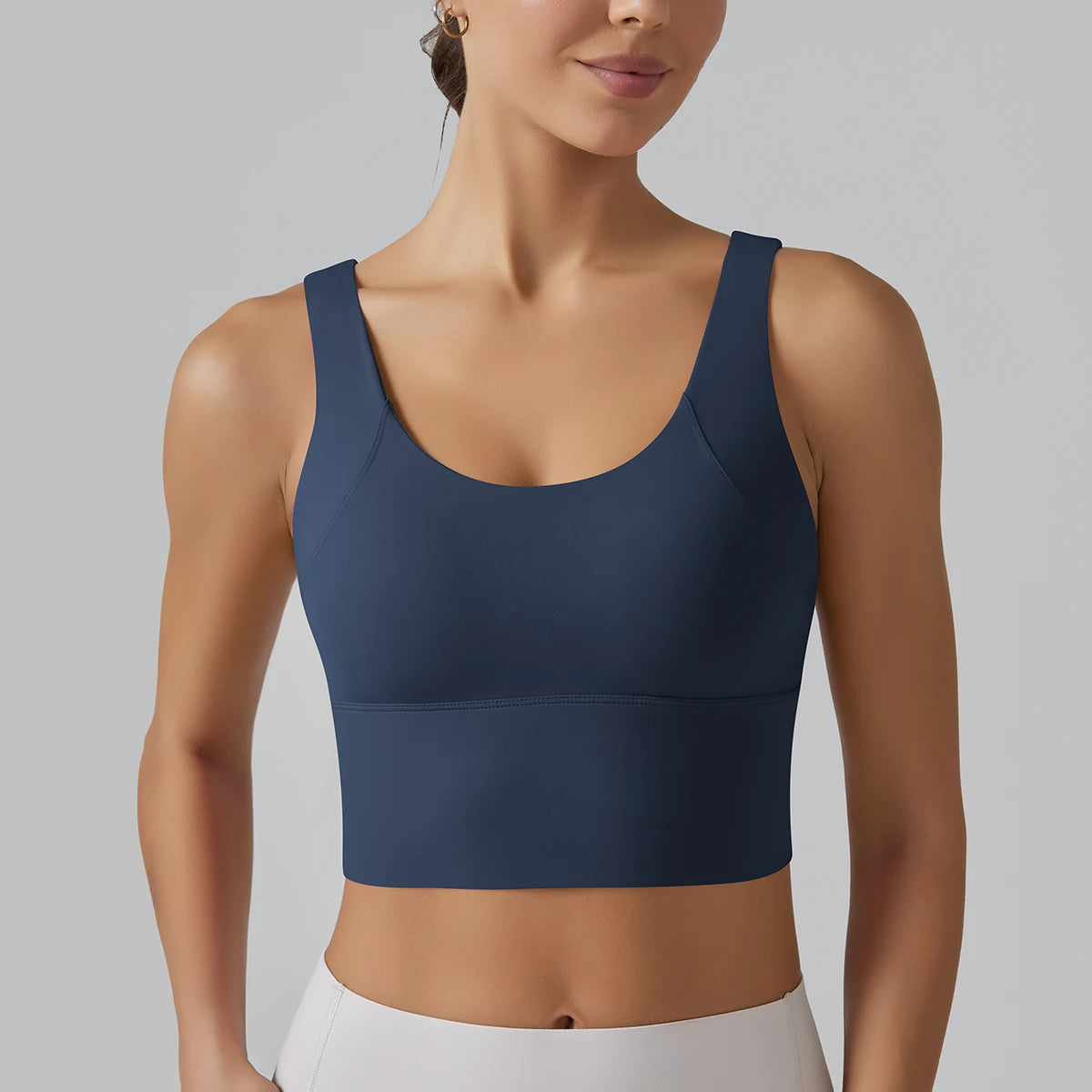 Beautiful Back Sports Running External Wear Training Fitness Yoga Tank Top Bra Mssza