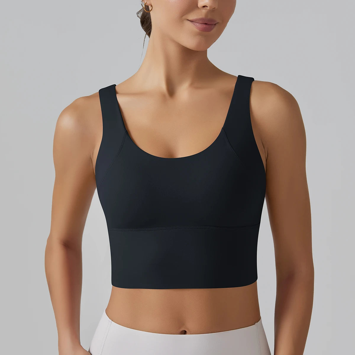 Beautiful Back Sports Running External Wear Training Fitness Yoga Tank Top Bra Mssza