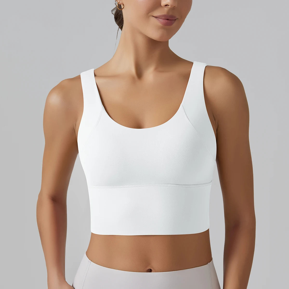 Beautiful Back Sports Running External Wear Training Fitness Yoga Tank Top Bra Mssza