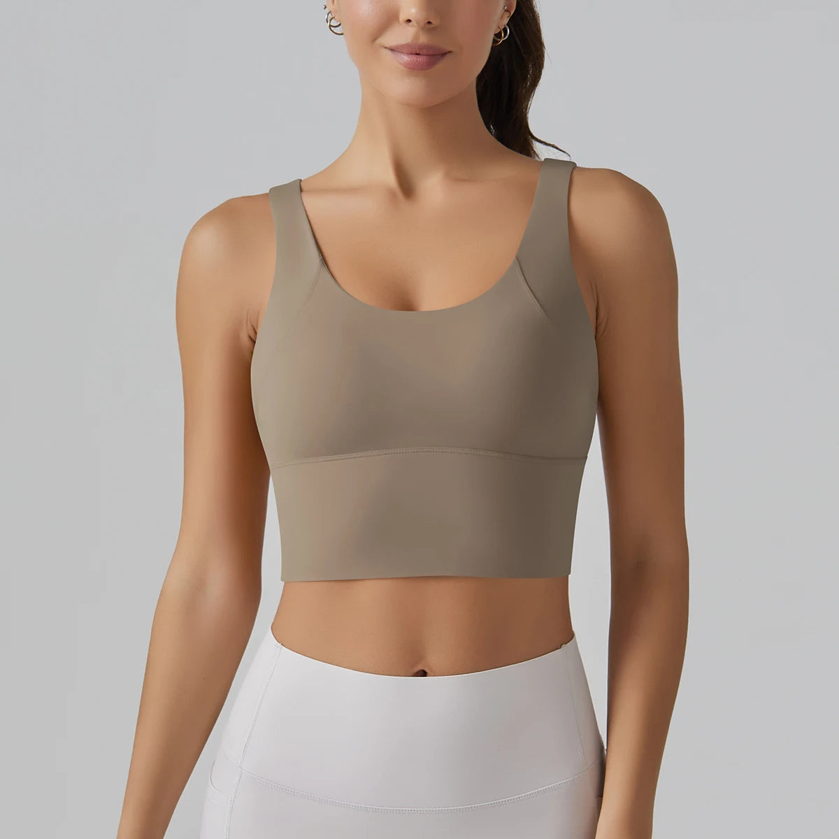 Beautiful Back Sports Running External Wear Training Fitness Yoga Tank Top Bra Mssza