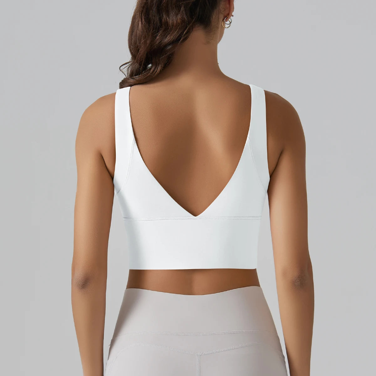 Beautiful Back Sports Running External Wear Training Fitness Yoga Tank Top Bra Mssza