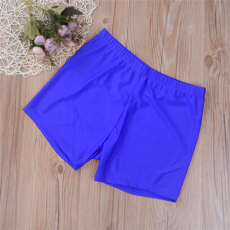 Bike Running Stretch Workout Solid Sports Wear Shorts Mssza