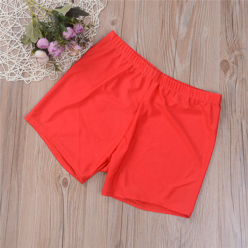 Bike Running Stretch Workout Solid Sports Wear Shorts Mssza