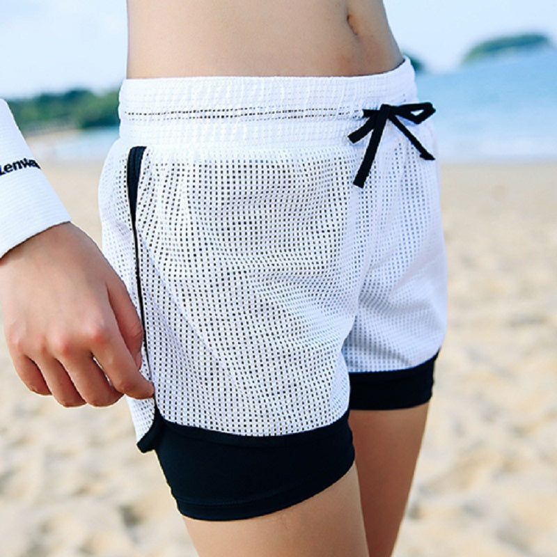 Biker Athletic Loose Sport Shorts Mssza