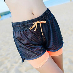 Biker Athletic Loose Sport Shorts Mssza