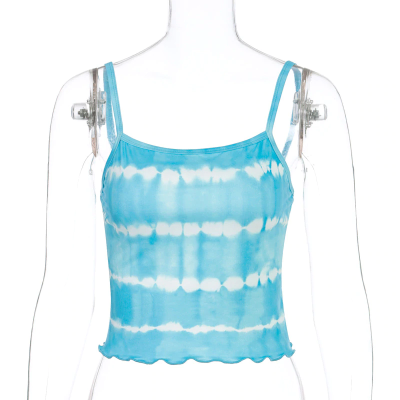 Bodycon Backless Party Club Vest Ruffle Crop Top Mssza