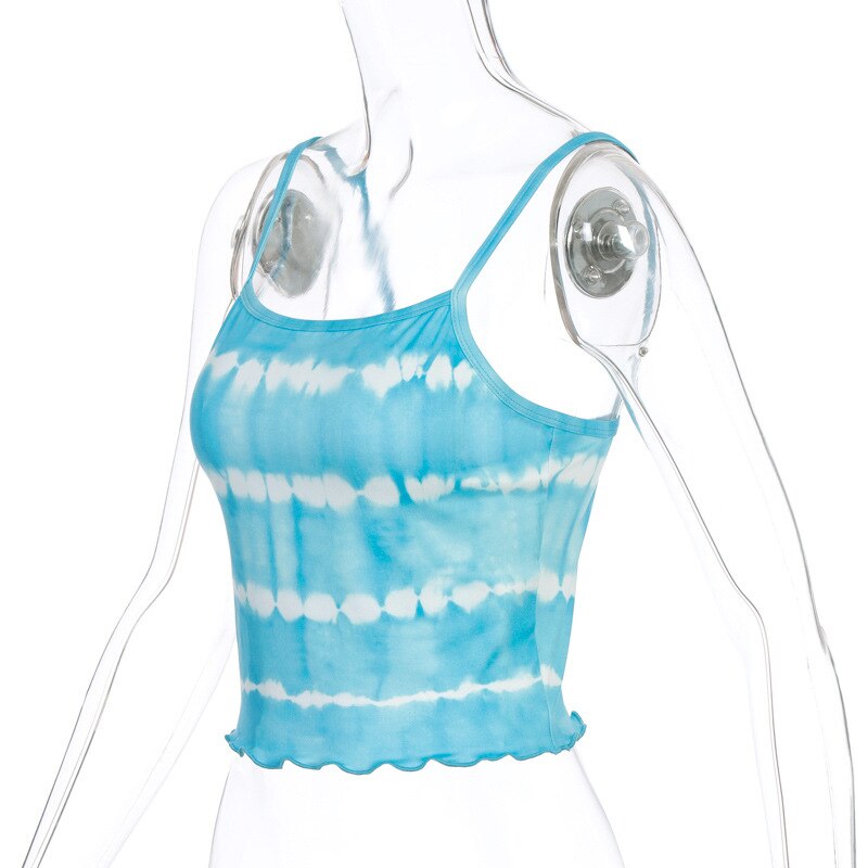 Bodycon Backless Party Club Vest Ruffle Crop Top Mssza