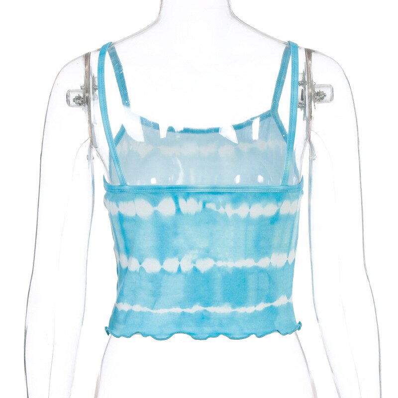Bodycon Backless Party Club Vest Ruffle Crop Top Mssza