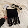 Bohemian Woven Hollow Out Beach Tassel Messenger Bags Mssza