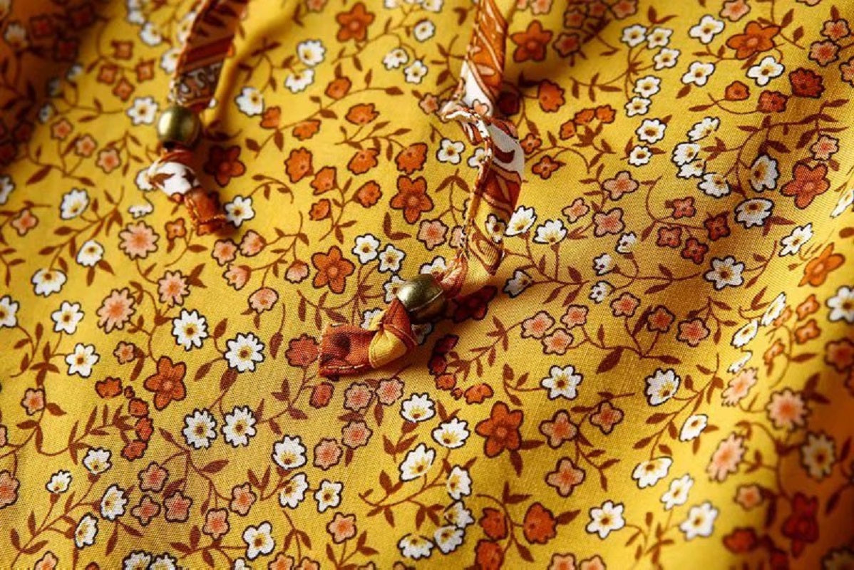 Boho chic floral print sleeveless crop tops Mssza