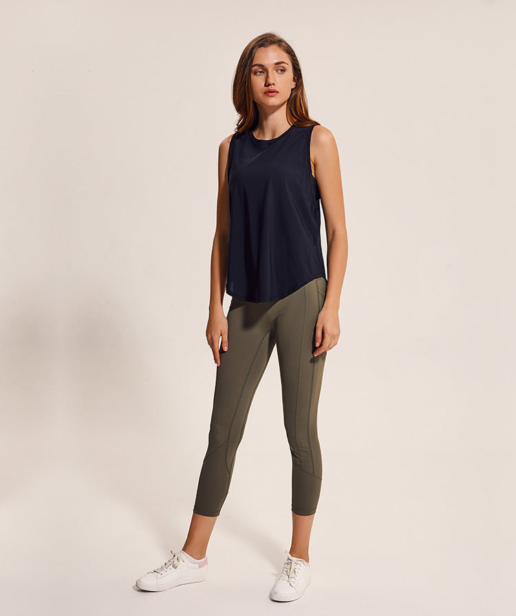 Breathable O-neck Gym Athletic Undershirts Mssza