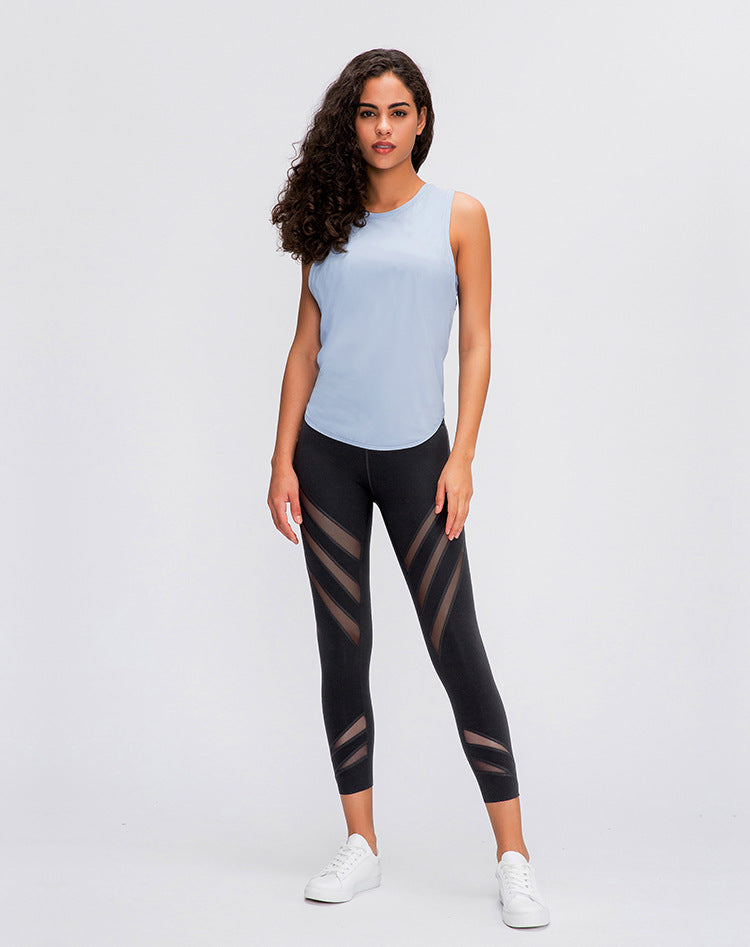 Breathable O-neck Gym Athletic singlets Mssza