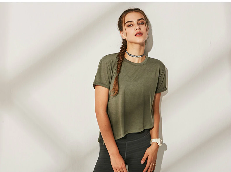 Breathable O-neck Sports Running T-shirts Mssza